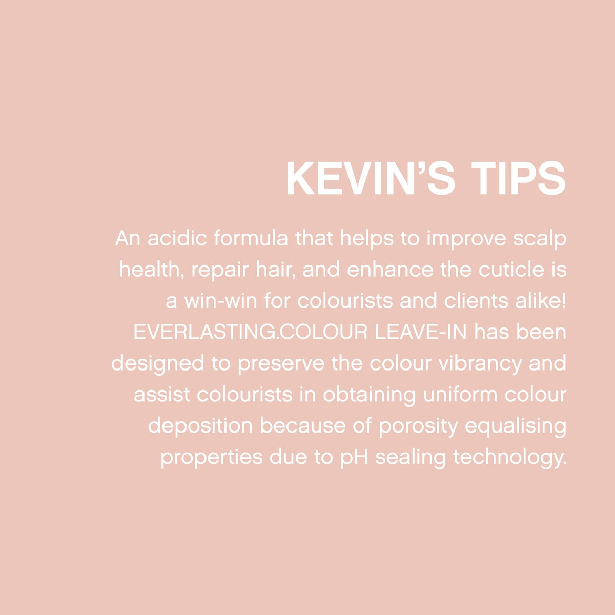 KEVIN.MURPHY EVERLASTING.COLOUR LEAVE-IN - Leave-In Conditioner Spray - For Coloured Hair - Bond Building Treatment - Colour Protection - Acidic pH - 150 mL / 5.1 fl oz