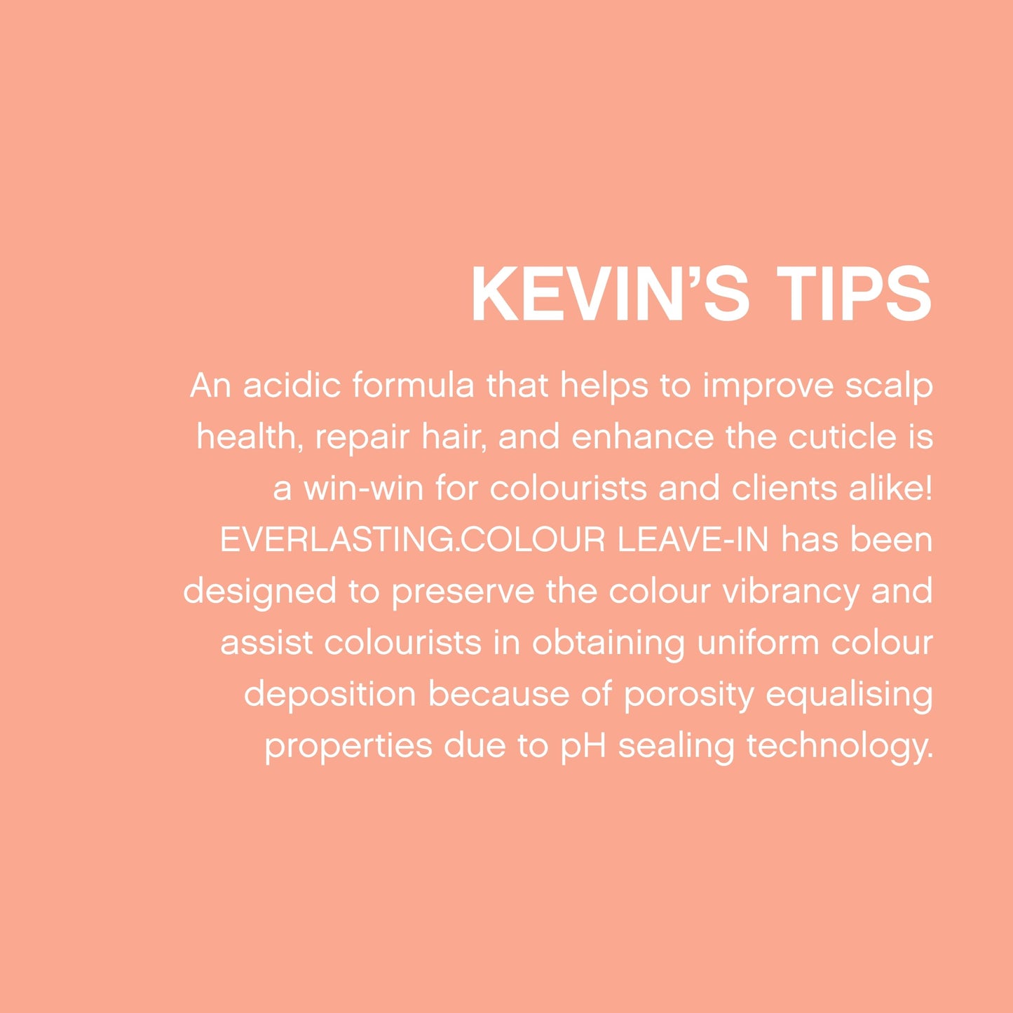 KEVIN.MURPHY EVERLASTING.COLOUR LEAVE-IN - Leave-In Conditioner Spray - For Coloured Hair - Bond Building Treatment - Colour Protection - Acidic pH - 150 mL / 5.1 fl oz